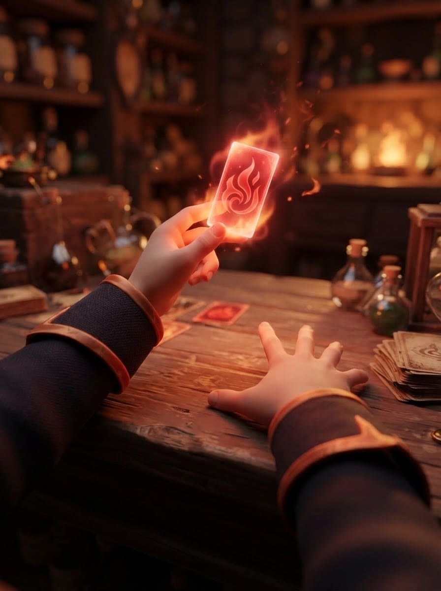 Le Collectionneur de Feu — Vue Première Personne