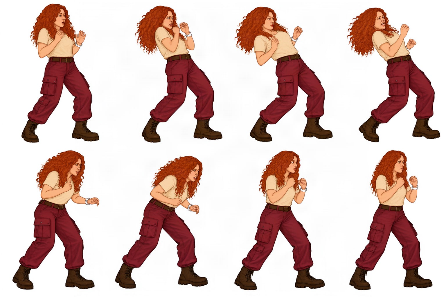 Technical Quality Character Sprite