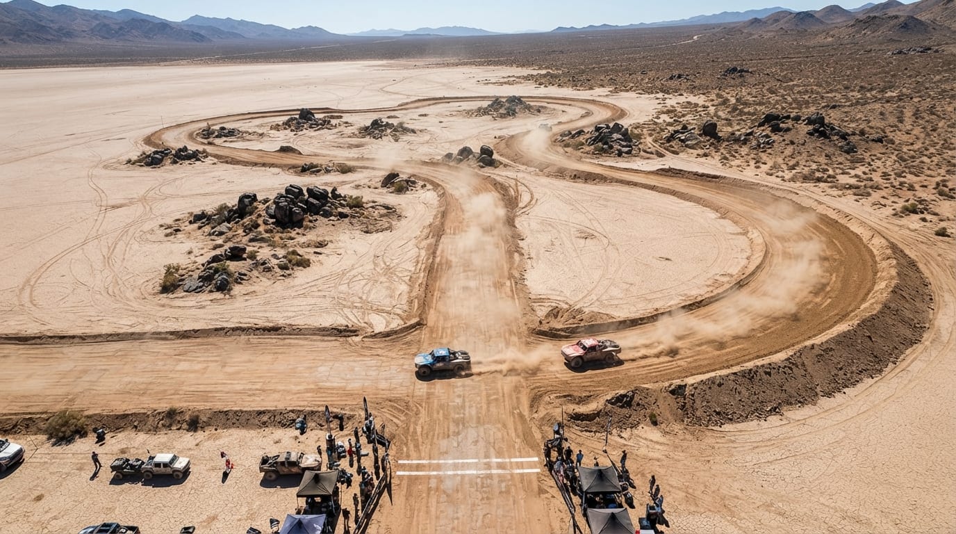 Mojave Desert open-country course