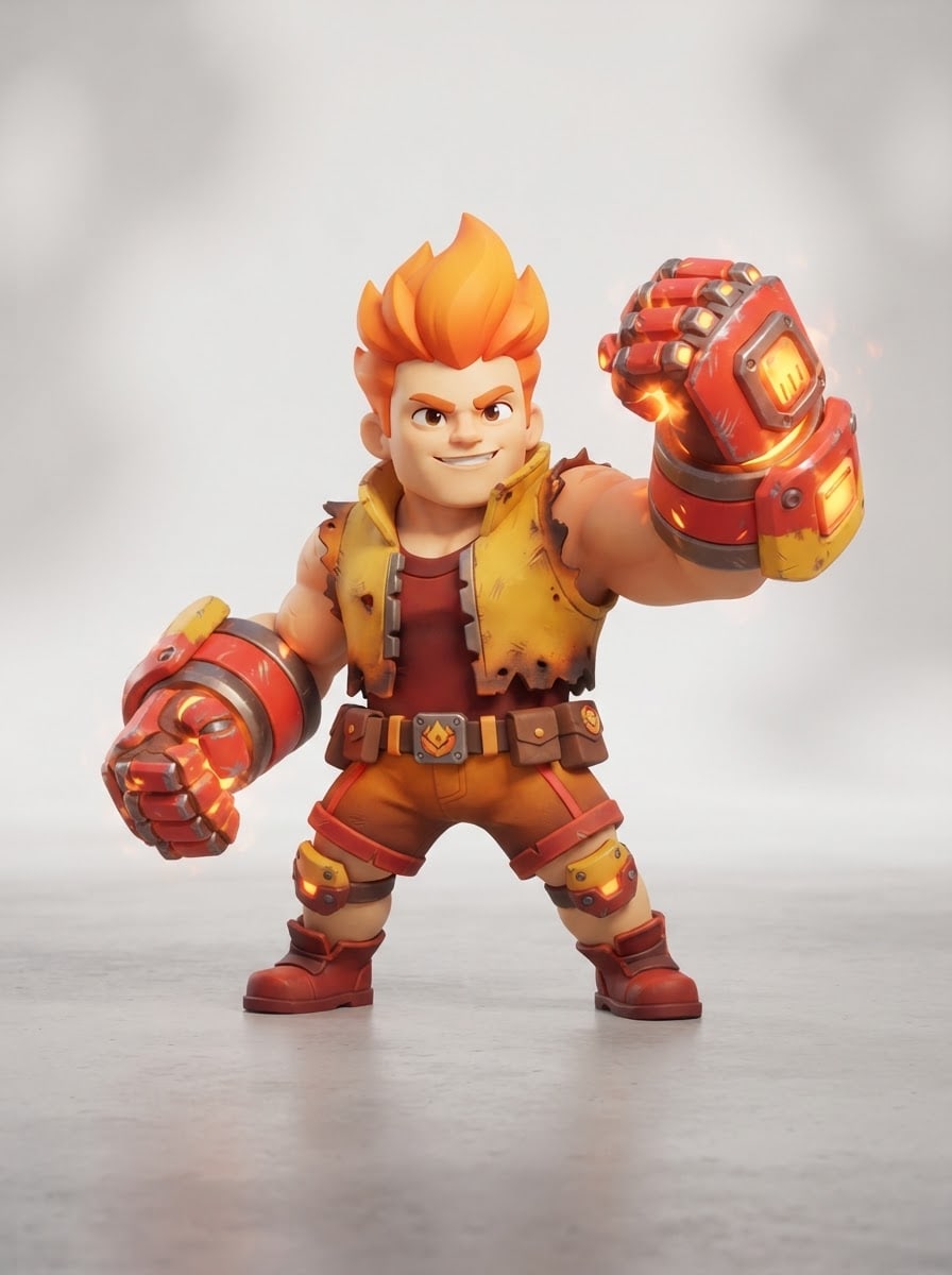 Torch the fire-fisted brawler