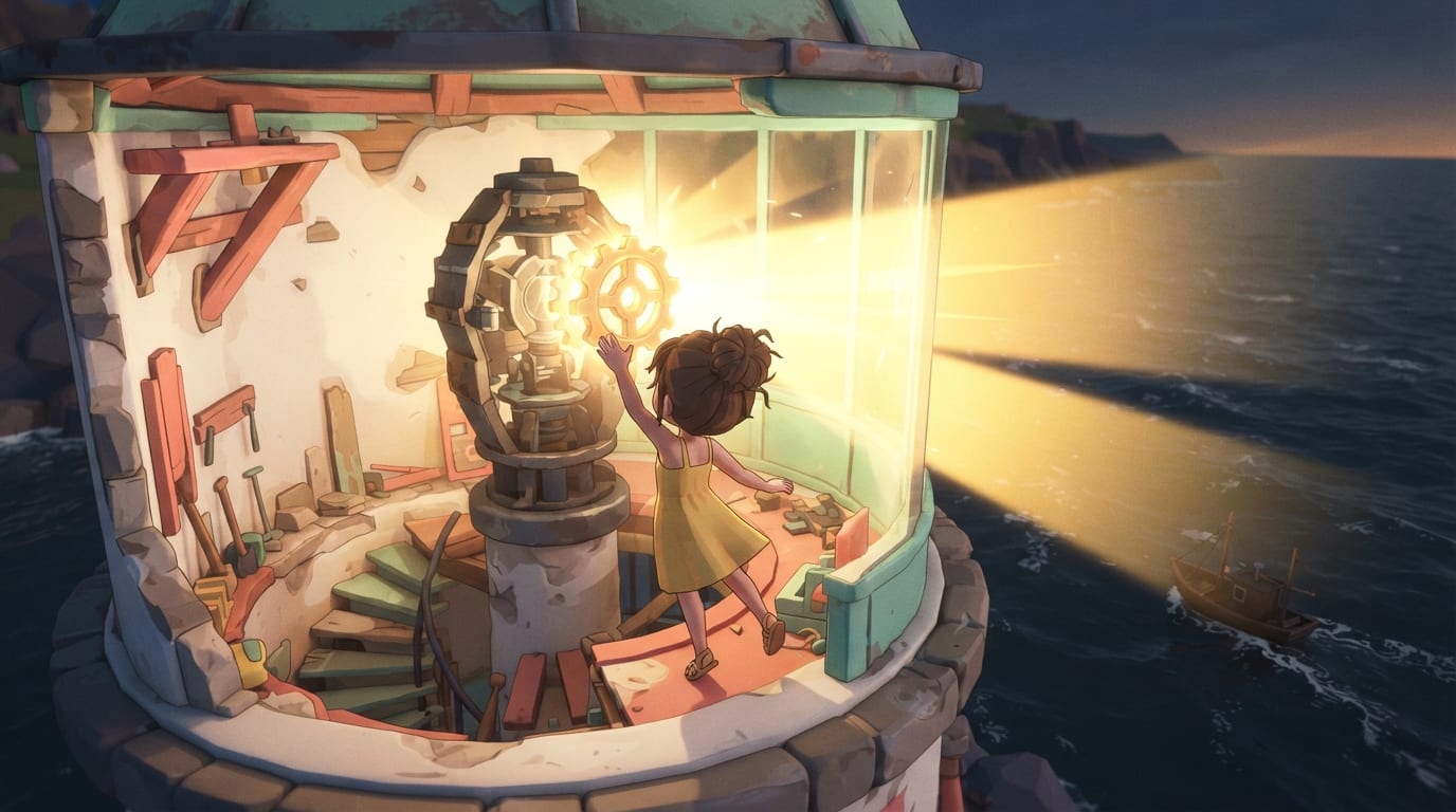 Restore the lighthouse beam