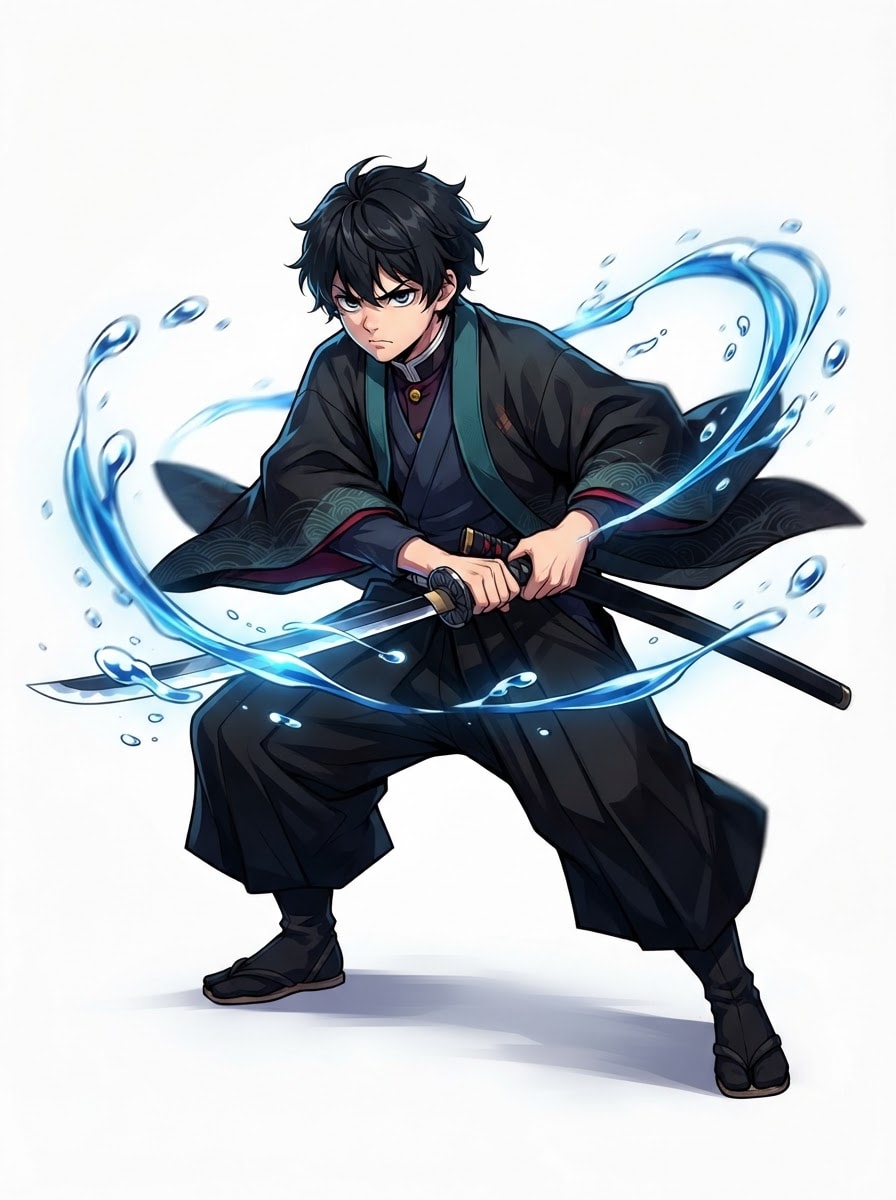 A young water-breathing slayer