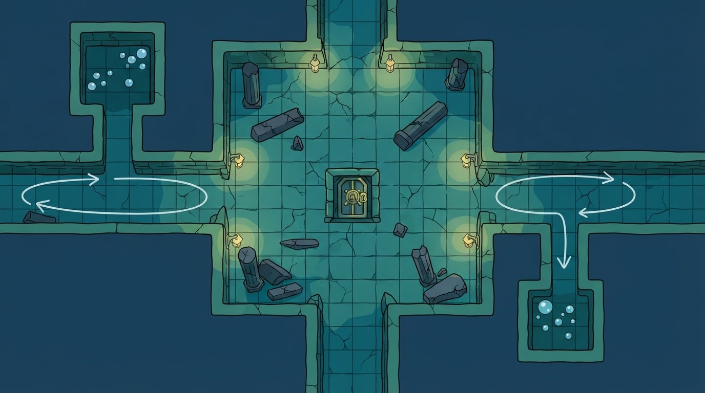 The Underwater Ancient Ruin