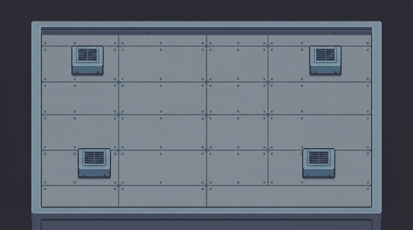 The steel rooftop