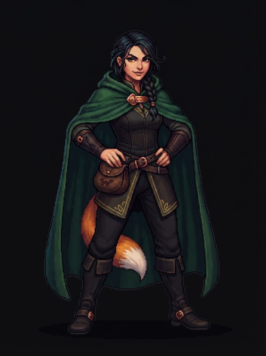 Wandering rogue merchant woman