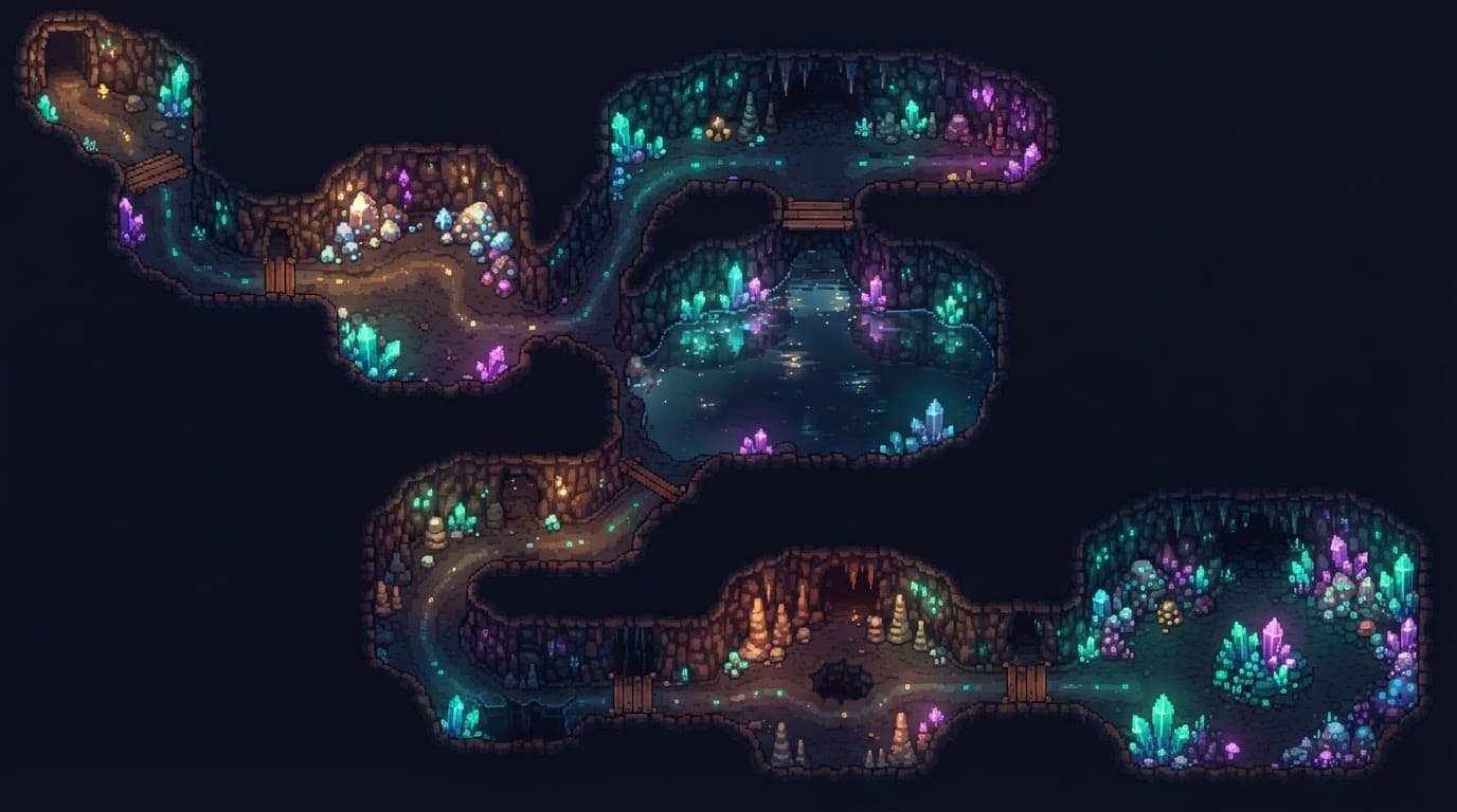The Underground Crystal Cave