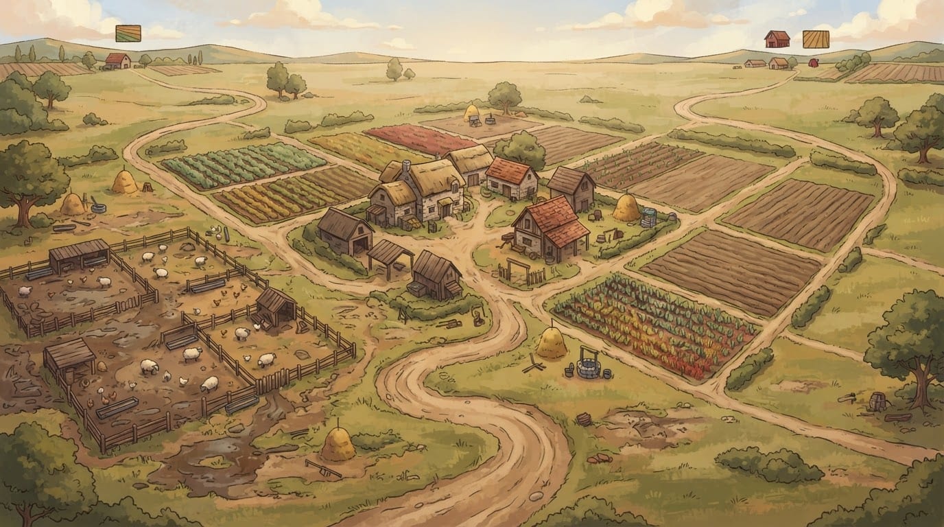 Alföldi poros farmvidék