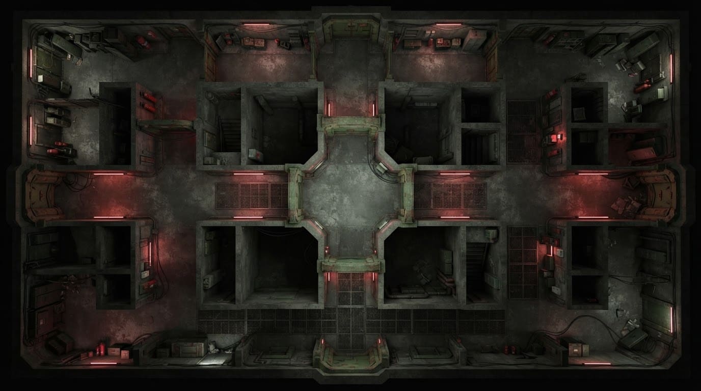 Underground bunker complex