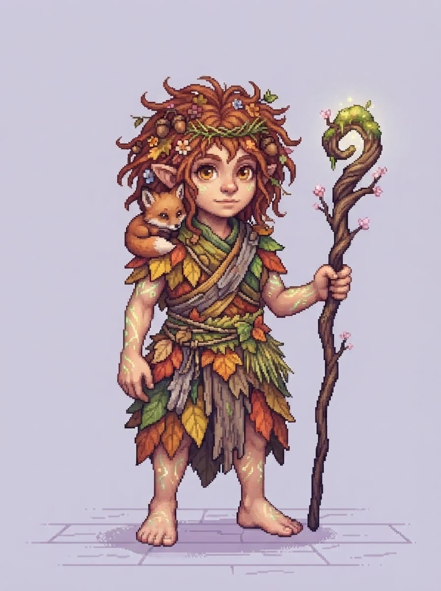 Gnome blossom druid
