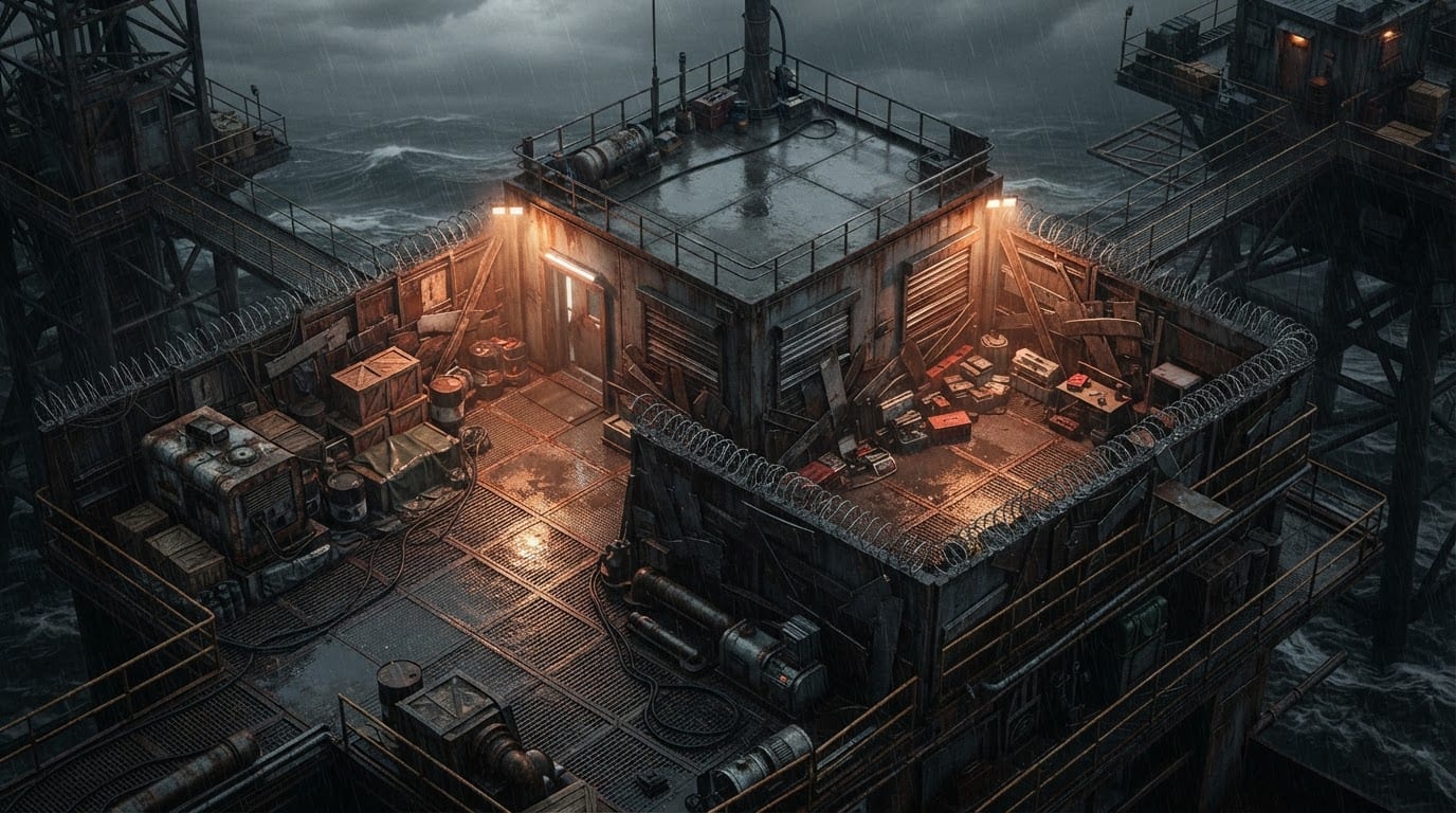 Fortified inner control zone