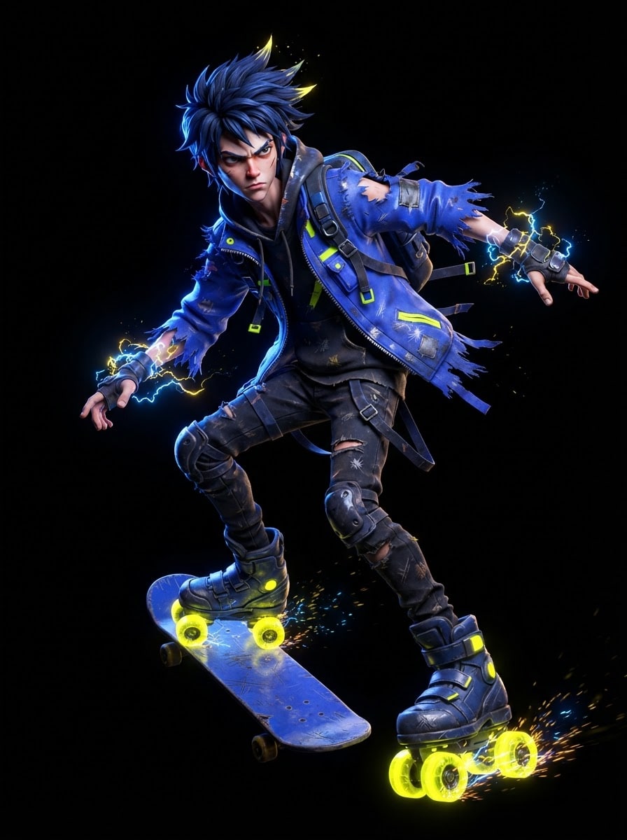 Scrappy Electric Skater