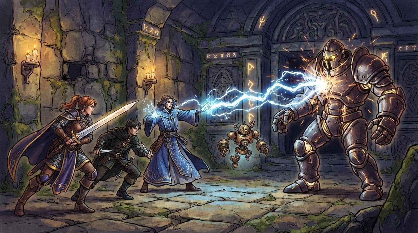 Unleash chain spells in command combat