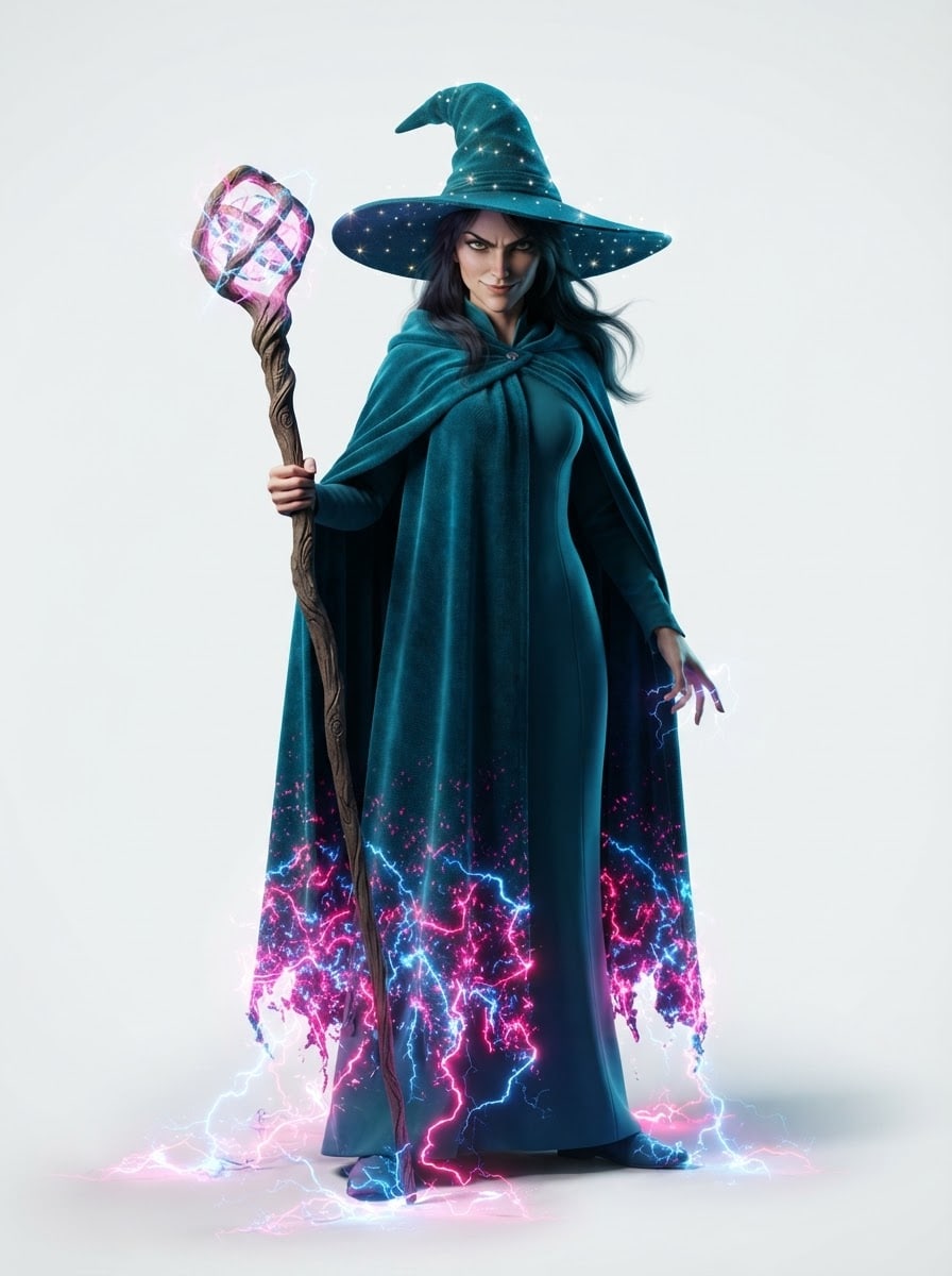 The Spark Witch – Realistic Human