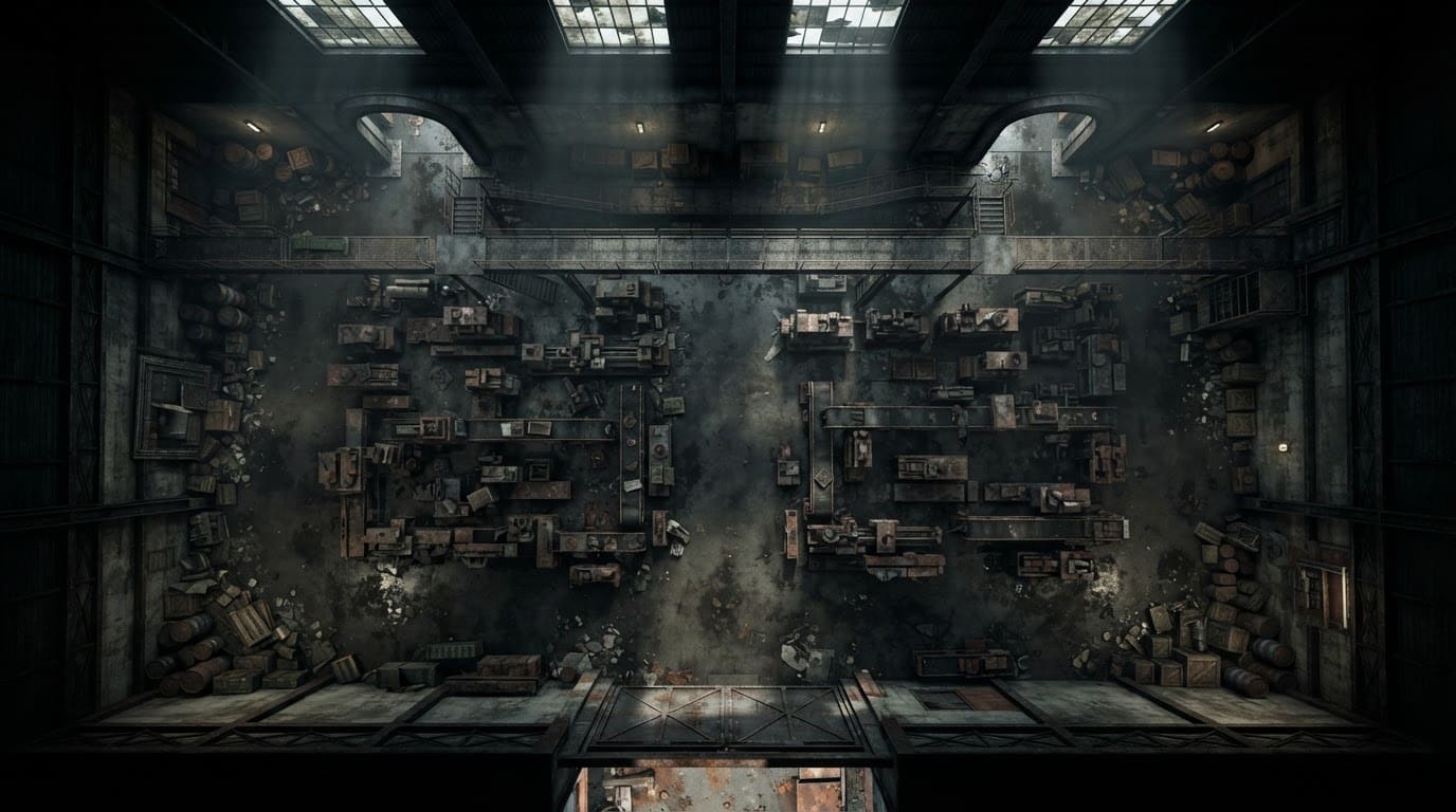 Abandoned weapons factory