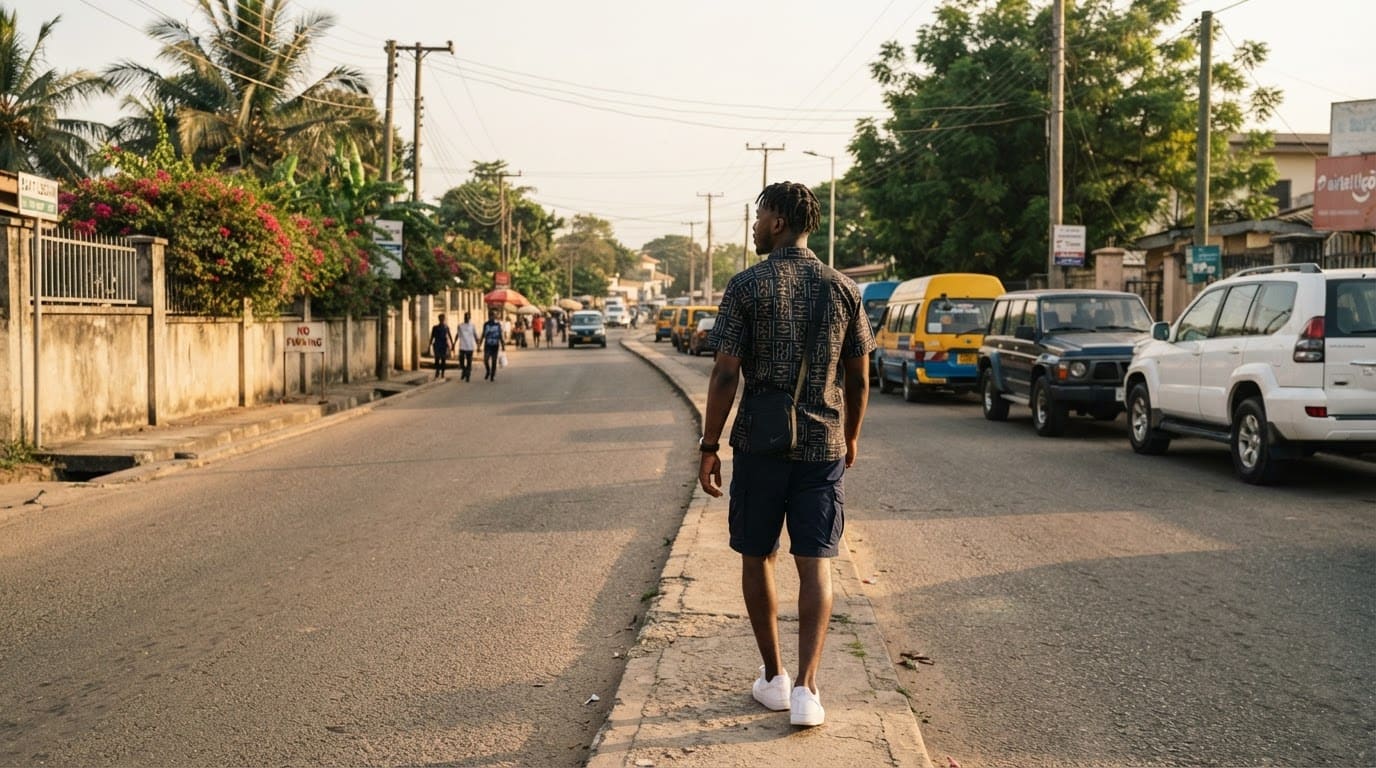Walk the streets of East Legon