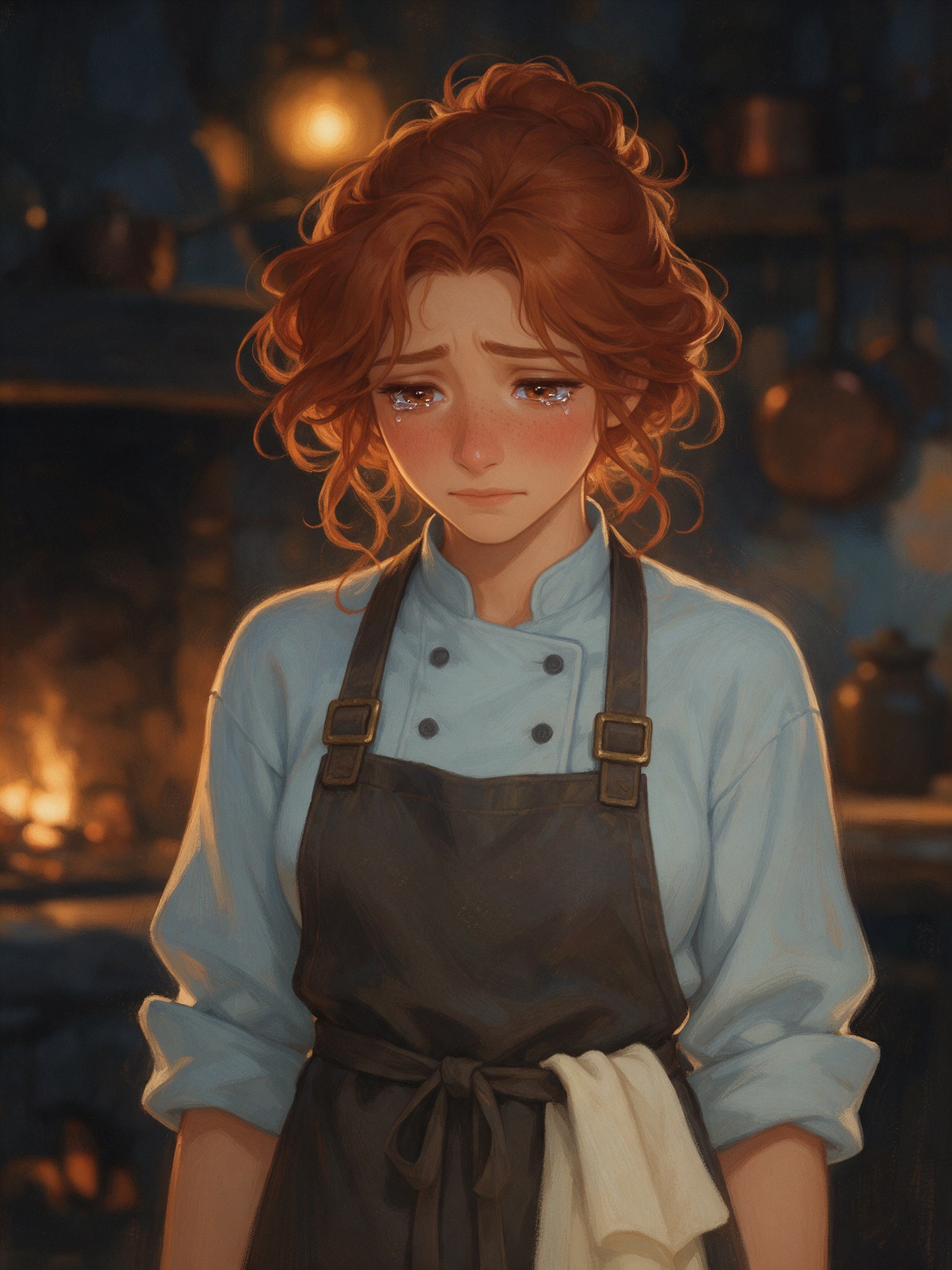 Chef Mira Portrait - Sad