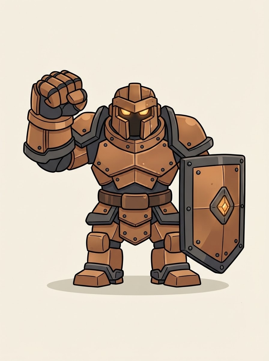 The Iron Golem Knight
