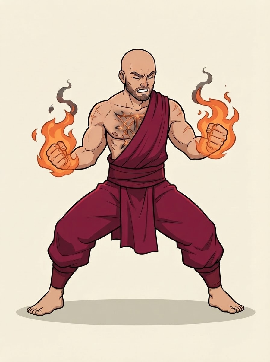 The Ember Monk