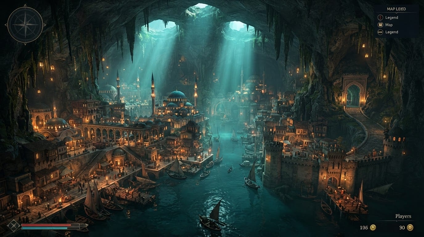 Deniz mağarası limanı — Sır Körfezi