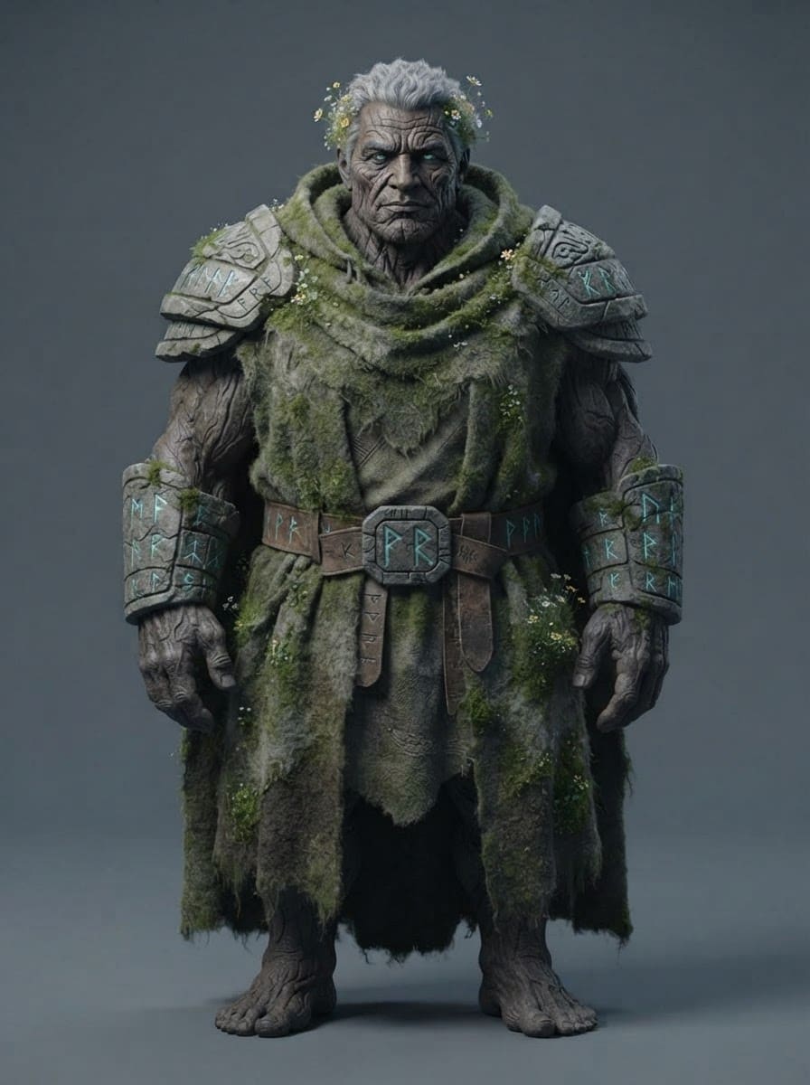 Guardián anciano — humano
