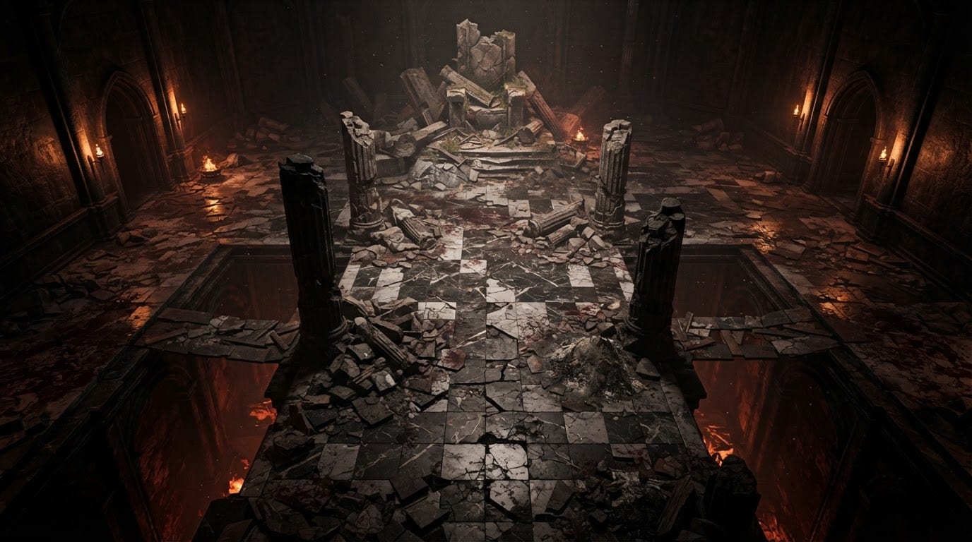 The Collapsed Palace Throne Room