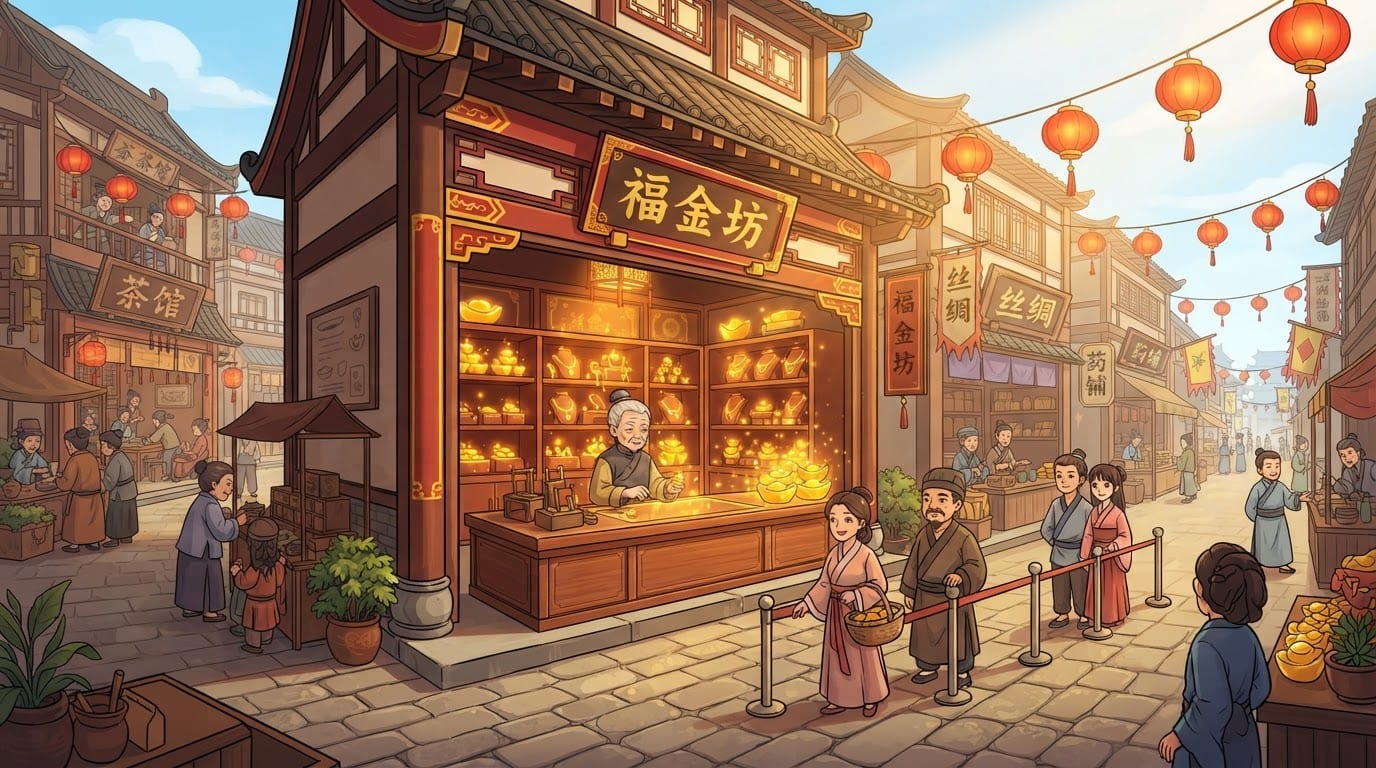 繁华古镇金铺街