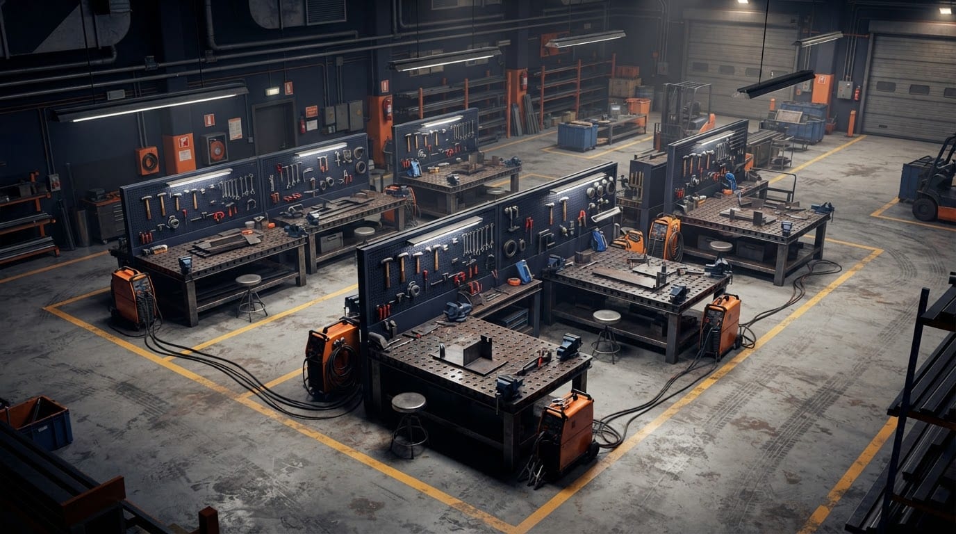 Oficina industrial SENAI