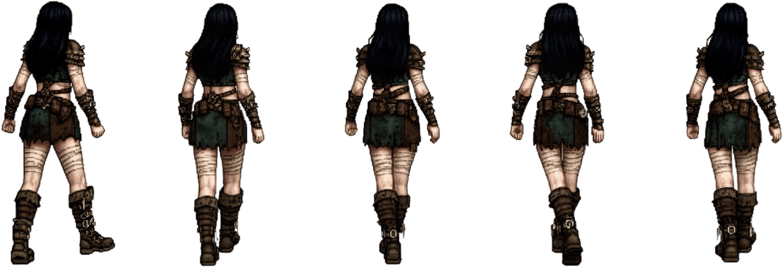 Warrior Walk Cycle Sprite