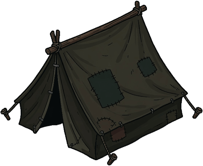 Tenebris Dark Canvas Tent
