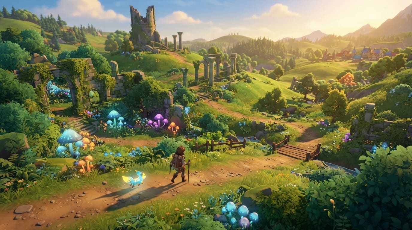 Explore the open world