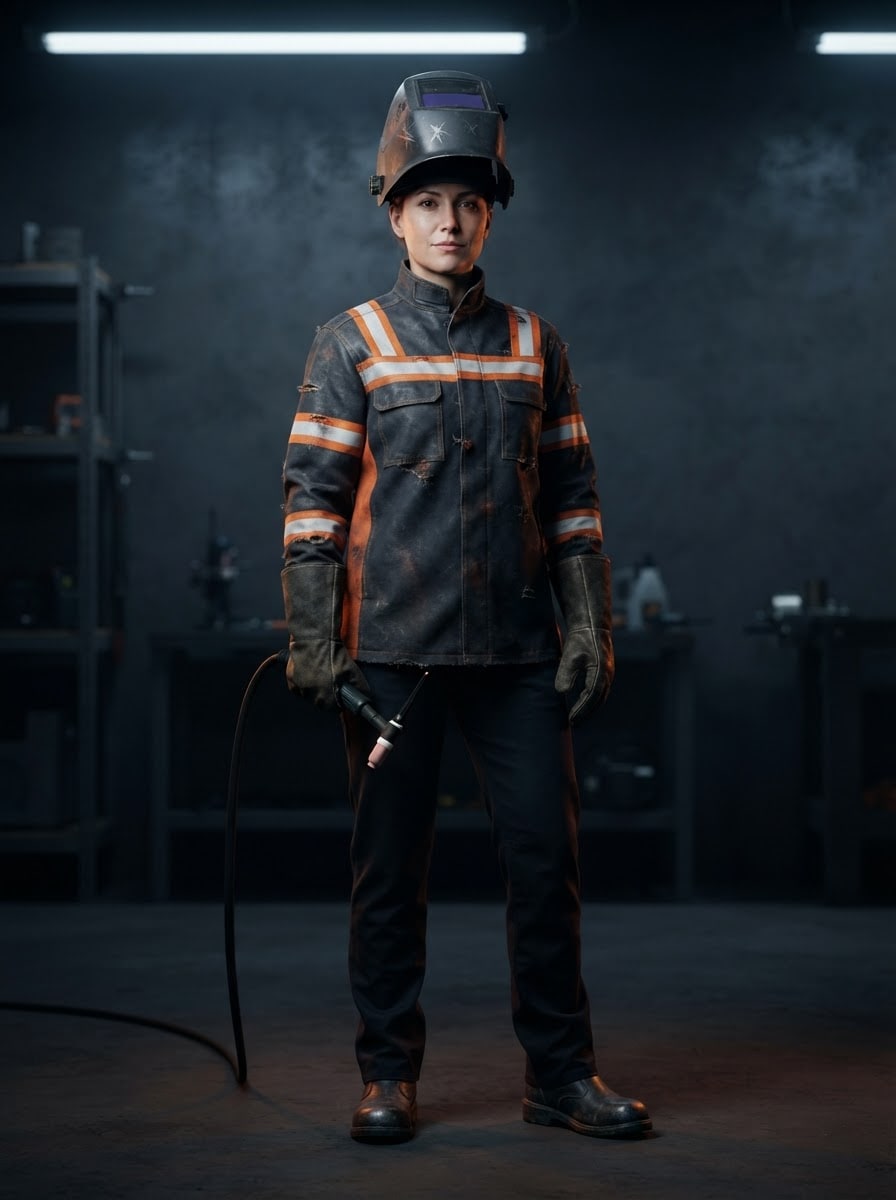 Técnica experiente de soldagem