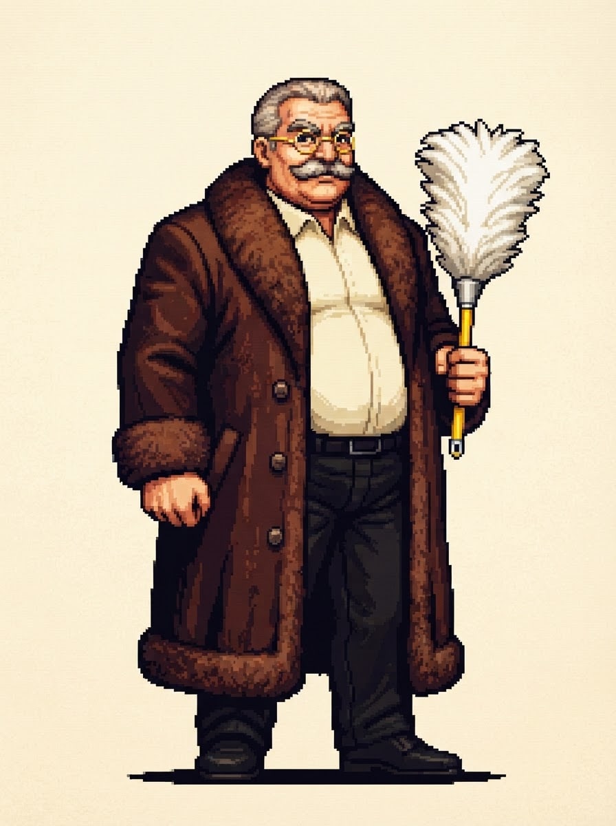 The Feather Duster Gentleman