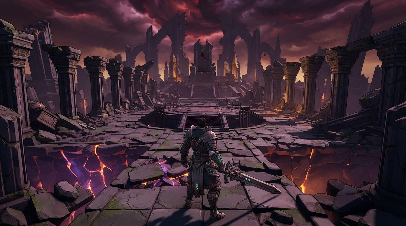Demon king throne terrace