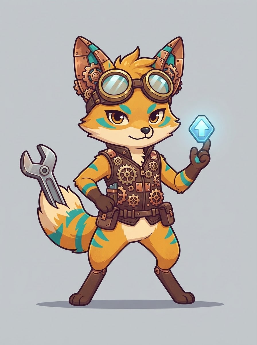 A clockwork fox inventor
