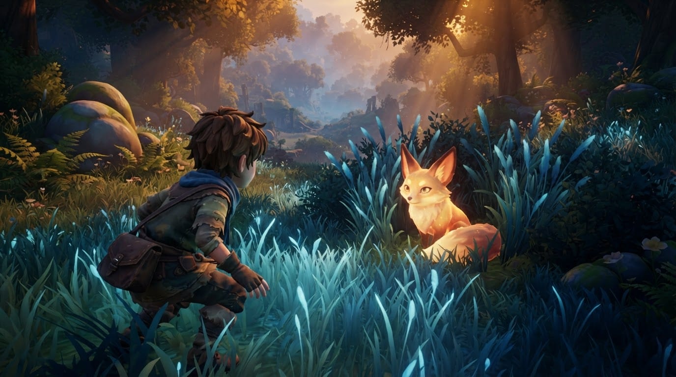 Capture wild spirits in tall grass