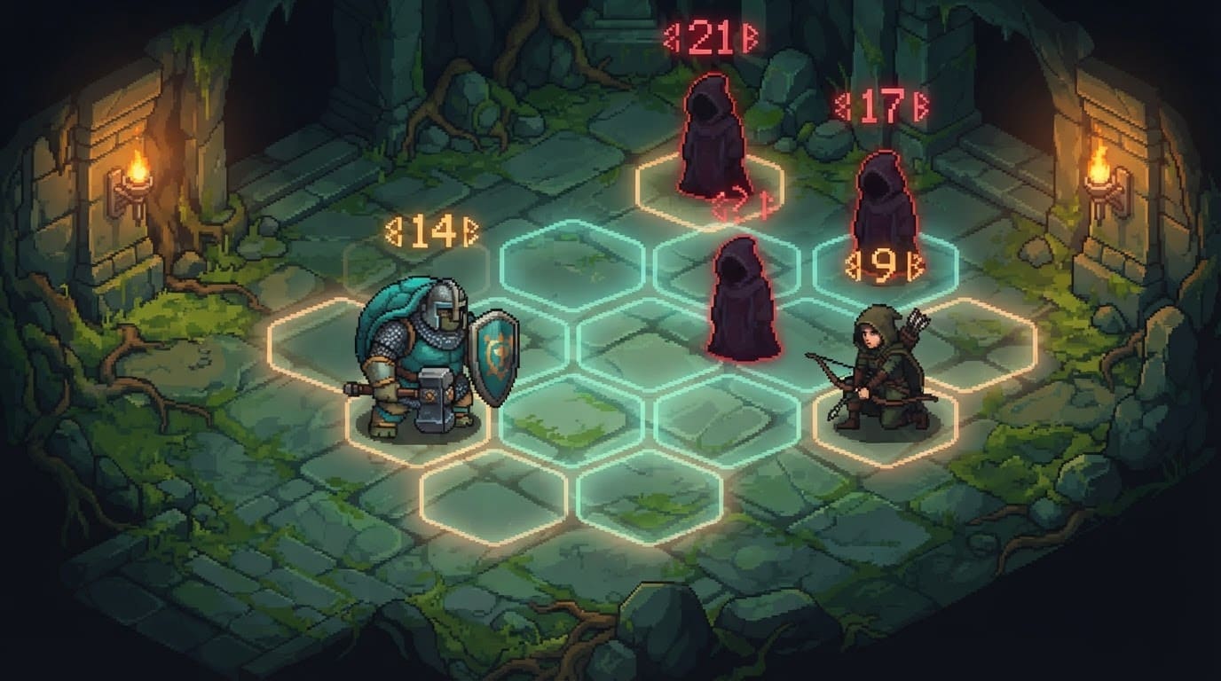 Place units on the grid