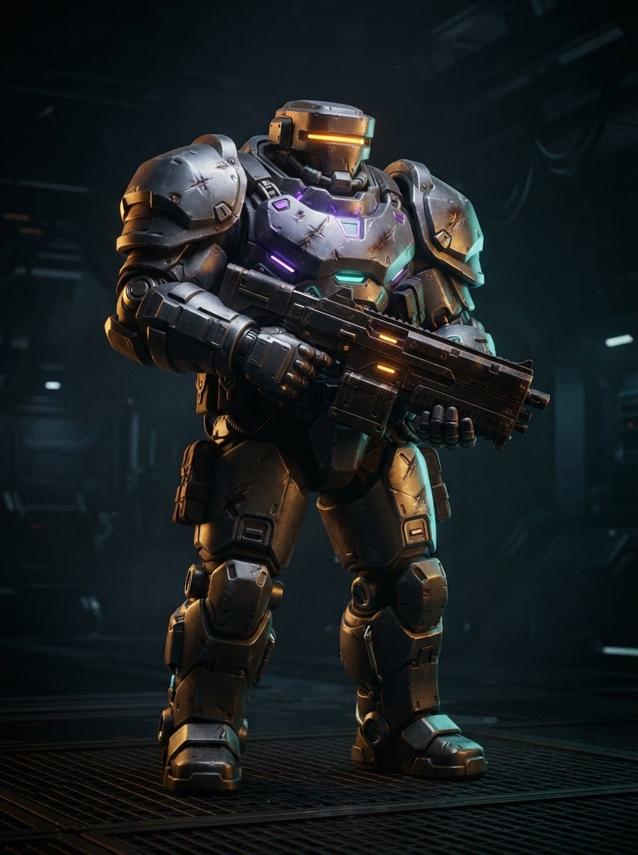 The heavy assault breacher