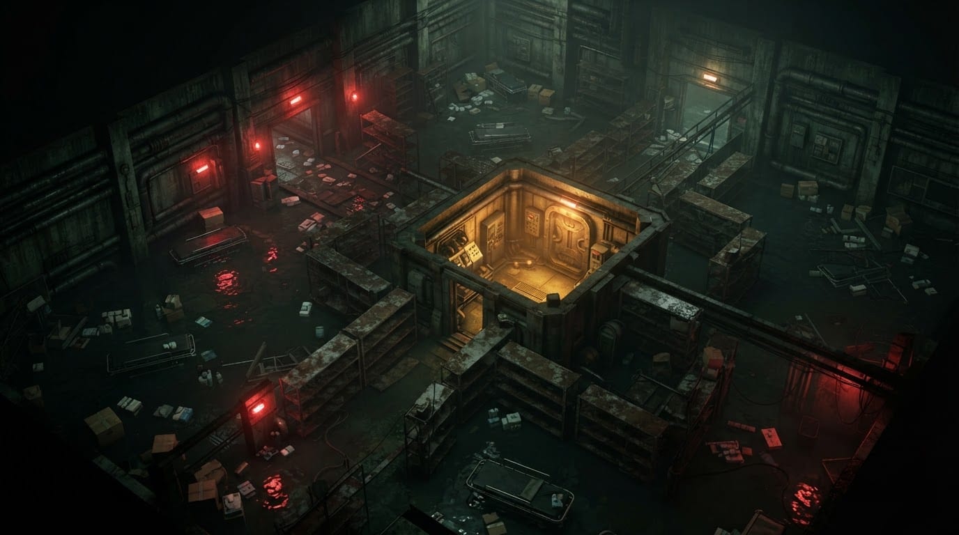 Flooded hospital basement