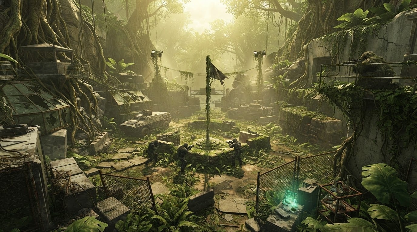 Jungle research compound