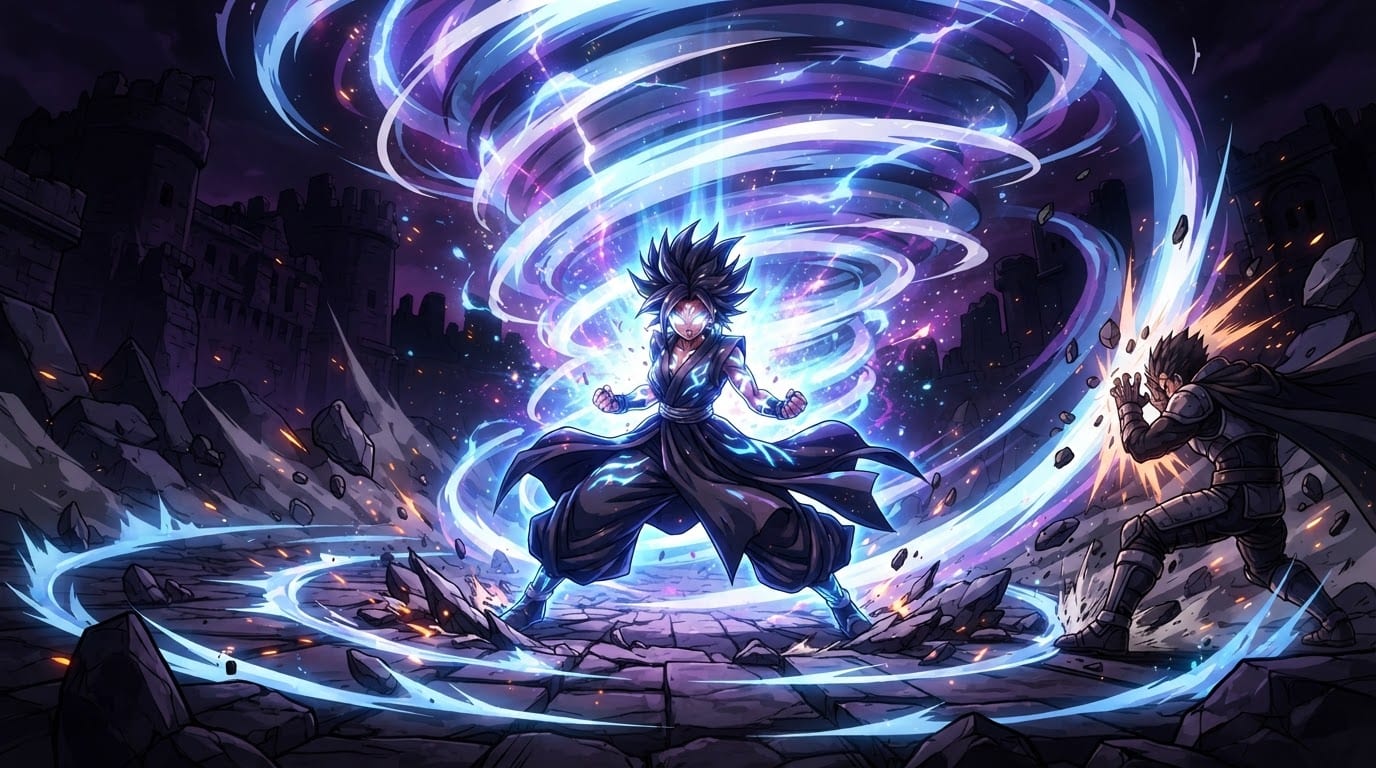 Unleash a devastating super move