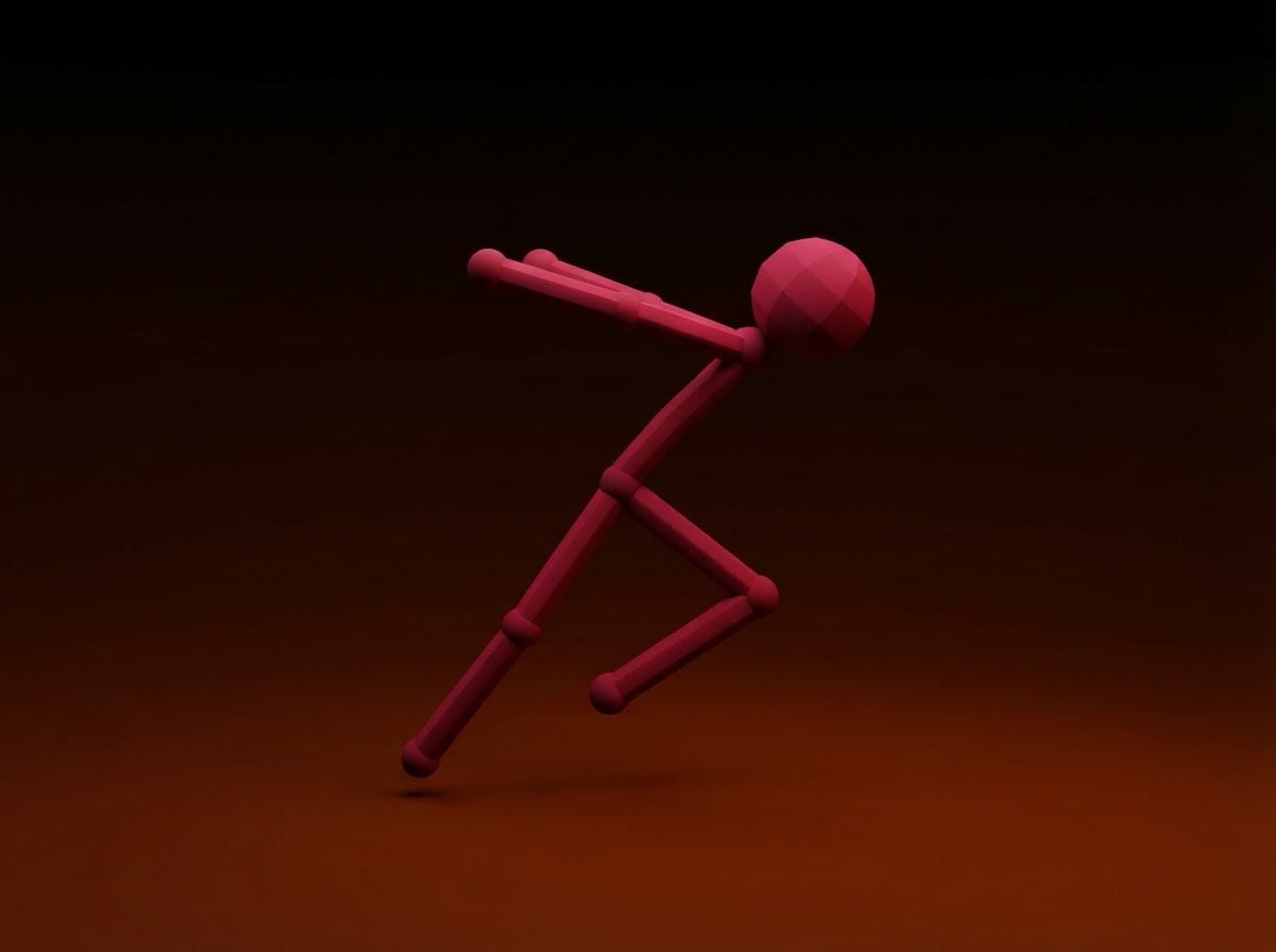 Stickman Sprinter – Red