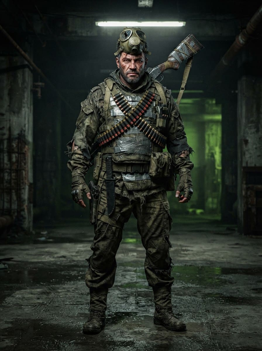 Hardened ex-military survivalist