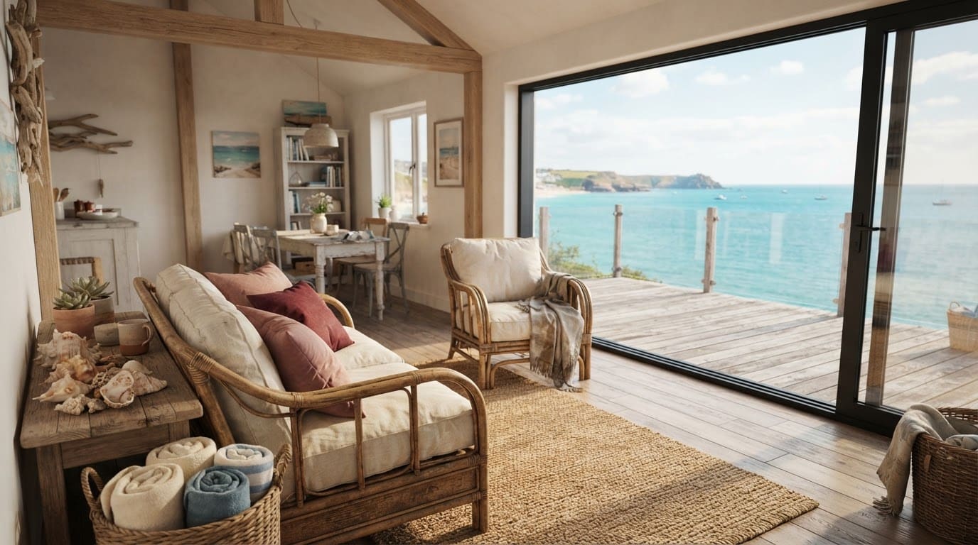 A coastal summer house