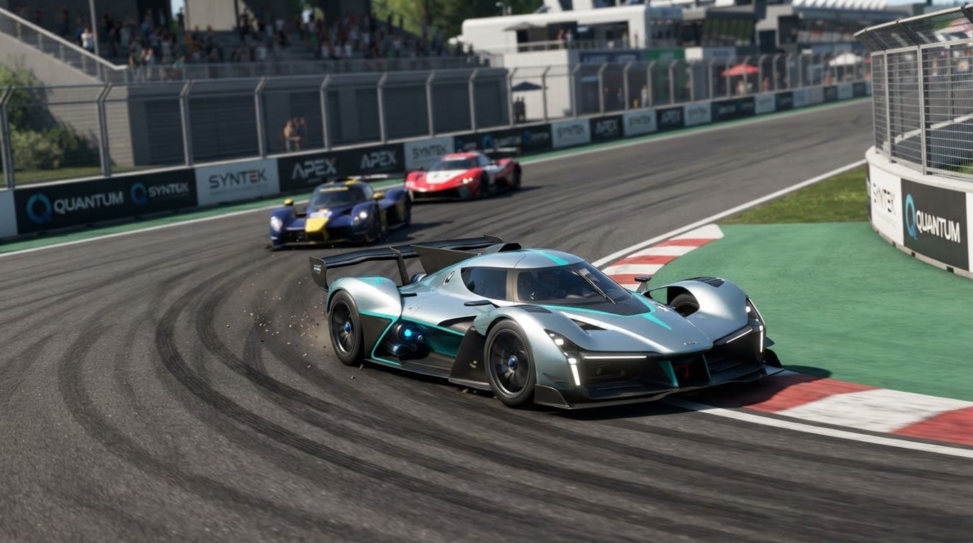 Hold the racing line