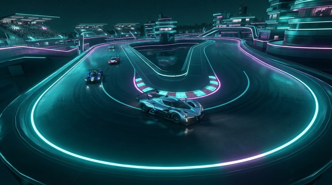 Hold the racing line