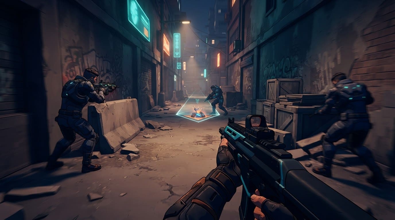 Push through the bomb site