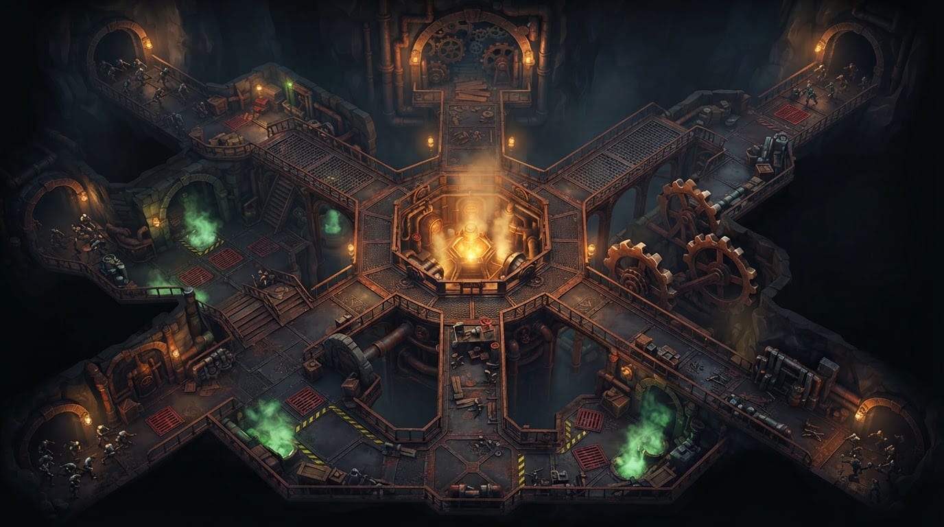 Underground clockwork tunnels
