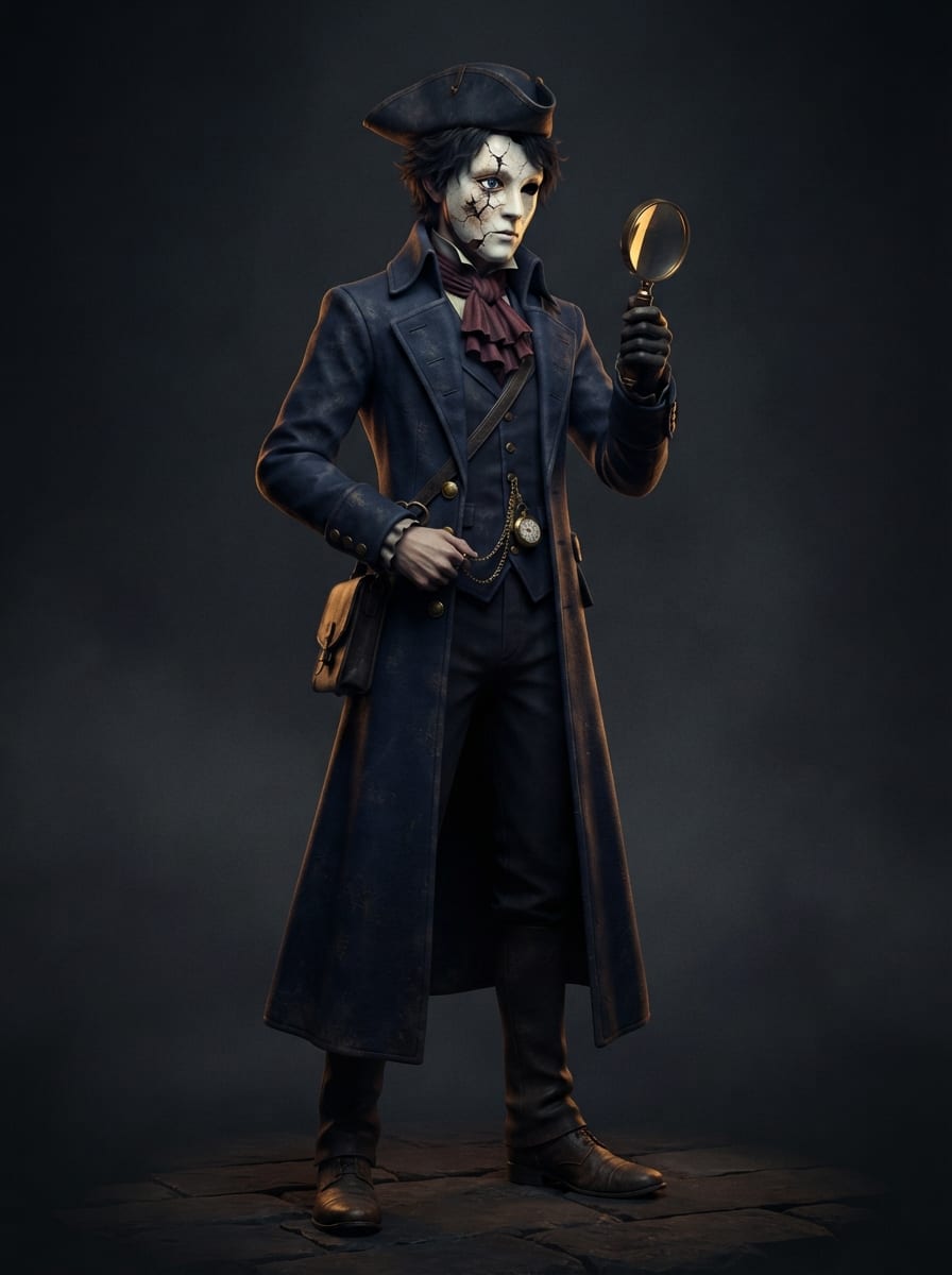The masked detective