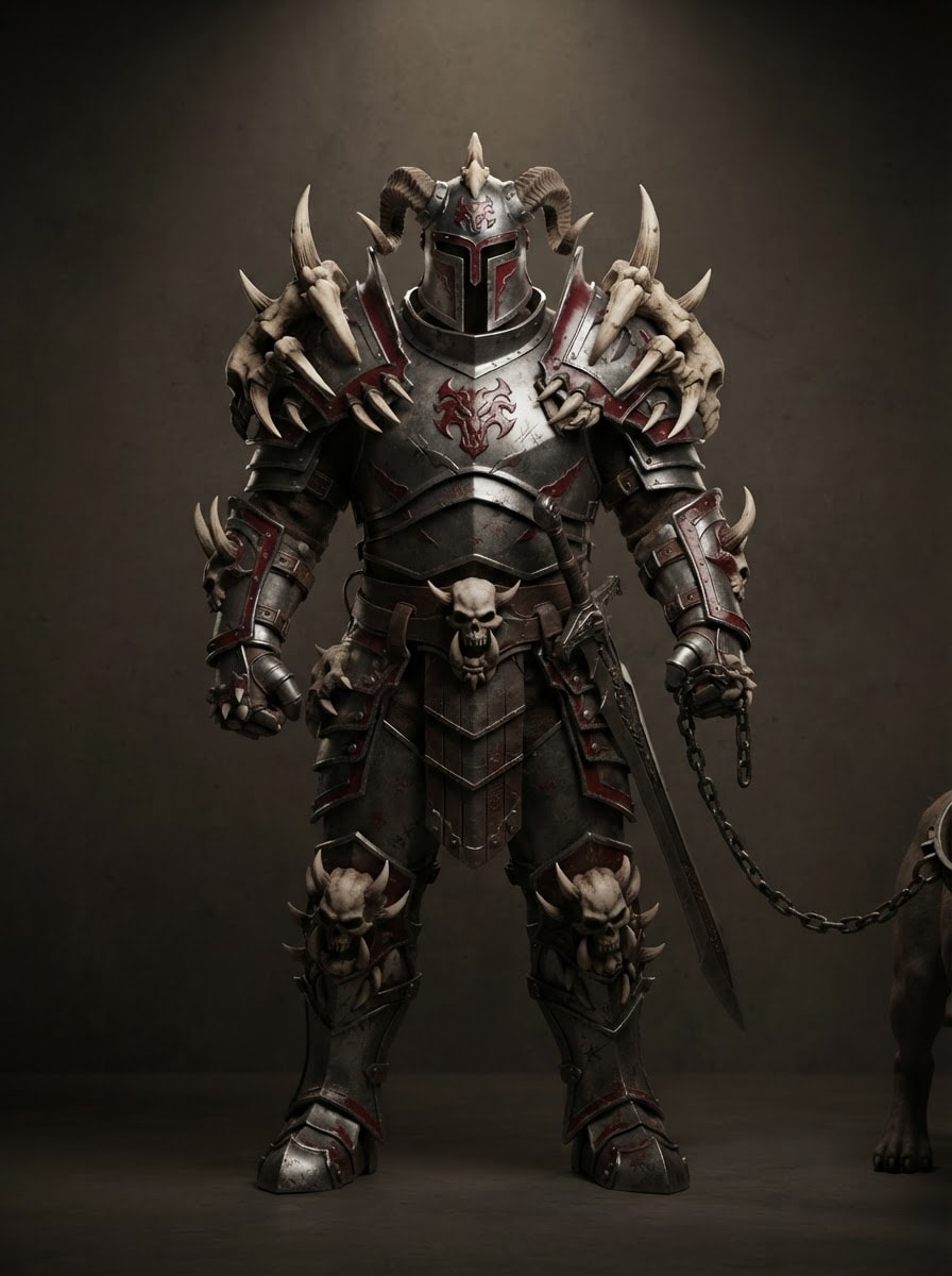 Armored beast warlord