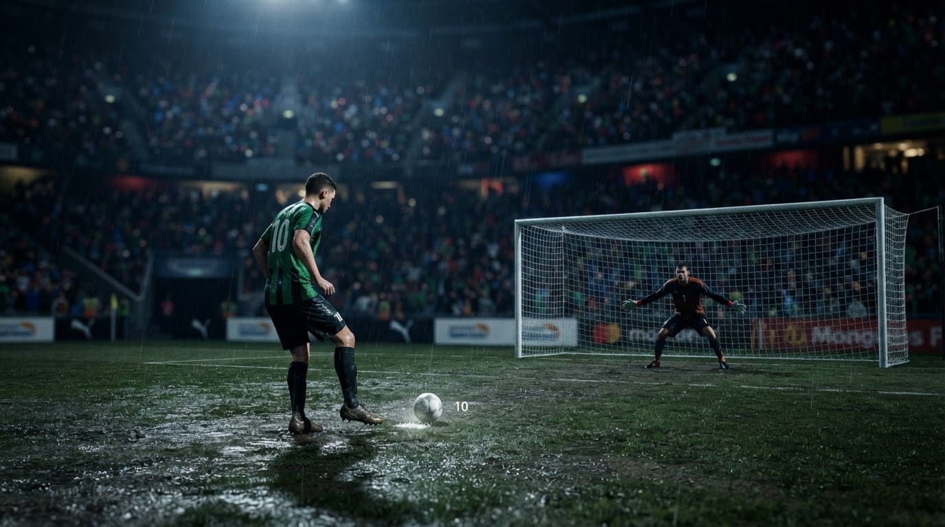 Score a penalty shootout goal